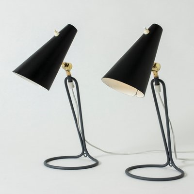 Mid-Century Table Lamps by Bertil Brisborg for Nordiska Kompaniet, Set of 2-NL-819919