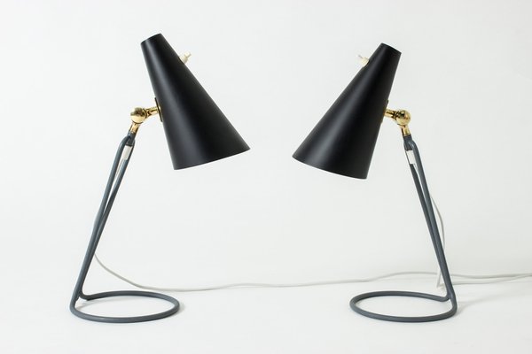 Mid-Century Table Lamps by Bertil Brisborg for Nordiska Kompaniet, Set of 2-NL-819919