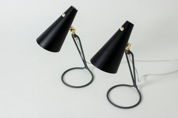 Mid-Century Table Lamps by Bertil Brisborg for Nordiska Kompaniet, Set of 2-NL-819919