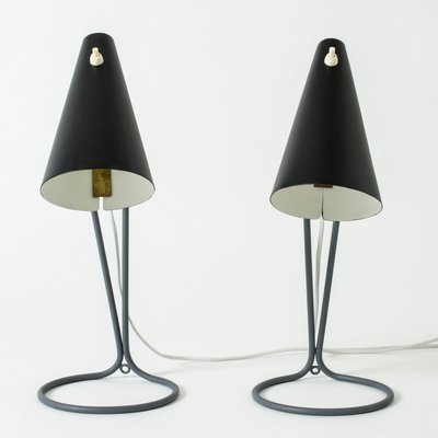 Mid-Century Table Lamps by Bertil Brisborg for Nordiska Kompaniet, Set of 2-NL-819919