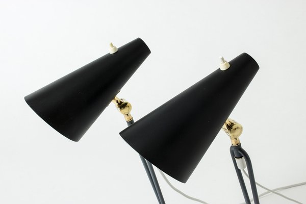 Mid-Century Table Lamps by Bertil Brisborg for Nordiska Kompaniet, Set of 2-NL-819919