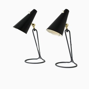 Mid-Century Table Lamps by Bertil Brisborg for Nordiska Kompaniet, Set of 2-NL-819919