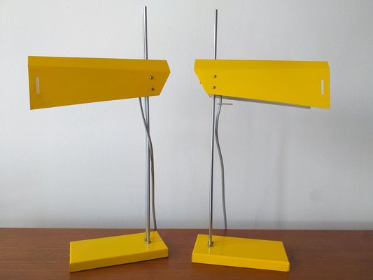 Mid-Century Table Lamps by Josef Hurka for Lidokov, 1970s, Set of 2-TZ-933430