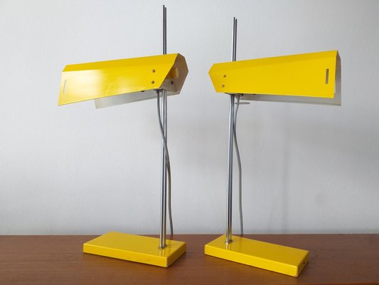 Mid-Century Table Lamps by Josef Hurka for Lidokov, 1970s, Set of 2-TZ-933430