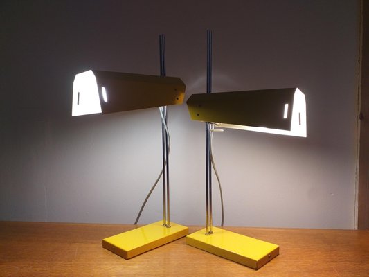 Mid-Century Table Lamps by Josef Hurka for Lidokov, 1970s, Set of 2-TZ-933430