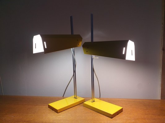 Mid-Century Table Lamps by Josef Hurka for Lidokov, 1970s, Set of 2-TZ-933430