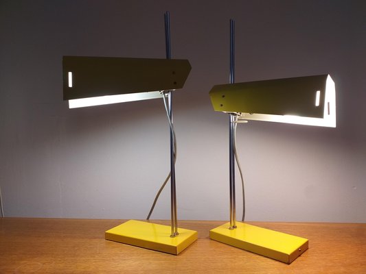 Mid-Century Table Lamps by Josef Hurka for Lidokov, 1970s, Set of 2-TZ-933430