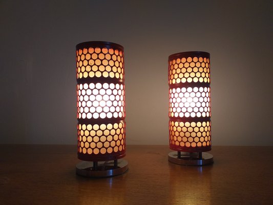 Mid-Century Table Lamps by Josef Hurka for Napako, 1960s, Set of 2-TZ-556354