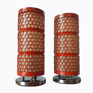 Mid-Century Table Lamps by Josef Hurka for Napako, 1960s, Set of 2-TZ-556354