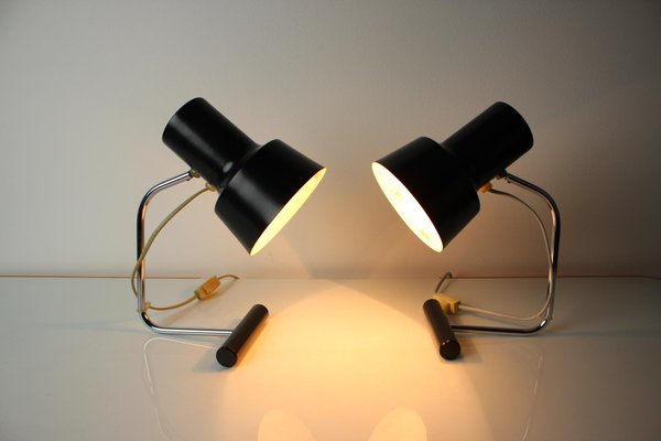 Mid-Century Table Lamps by Josef Hurka for Napako, 1970s, Set of 2-TZ-1096095