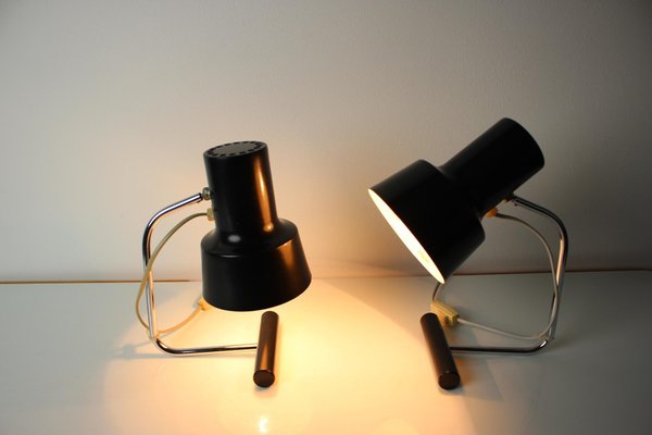 Mid-Century Table Lamps by Josef Hurka for Napako, 1970s, Set of 2-TZ-1096095