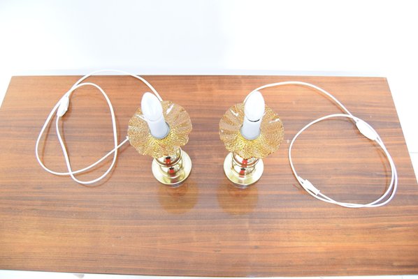 Mid-Century Table Lamps by Kamenicky Senov, 1960s, Set of 2-TZ-909989