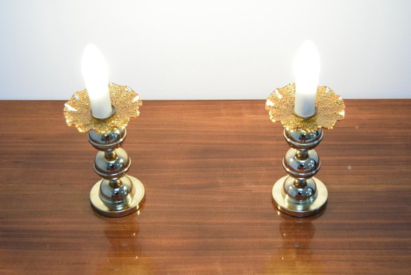 Mid-Century Table Lamps by Kamenicky Senov, 1960s, Set of 2-TZ-909989