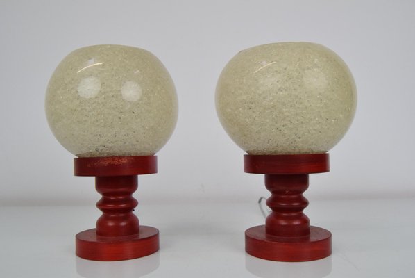 Mid-Century Table Lamps by Pokrok Zilina, 1960s, Set of 2-TZ-1256627