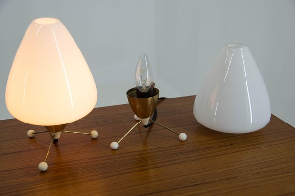 Mid-Century Table Lamps, Czechoslovakia, 1960s, Set of 2-TZ-1157455