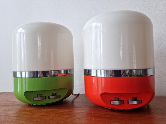 Mid-Century Table Lamps from Adriano Rampoldi, Italy, 1970s, Set of 2-TZ-1399373