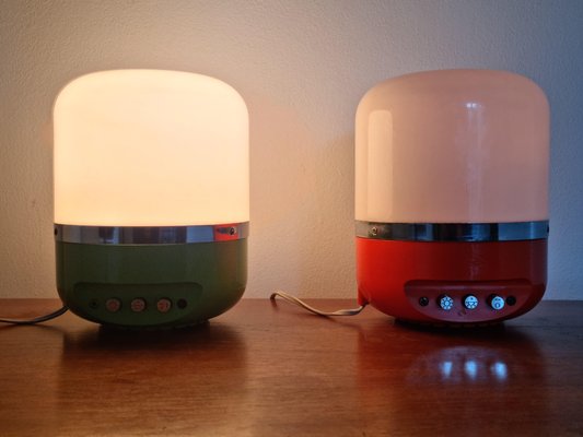 Mid-Century Table Lamps from Adriano Rampoldi, Italy, 1970s, Set of 2-TZ-1399373