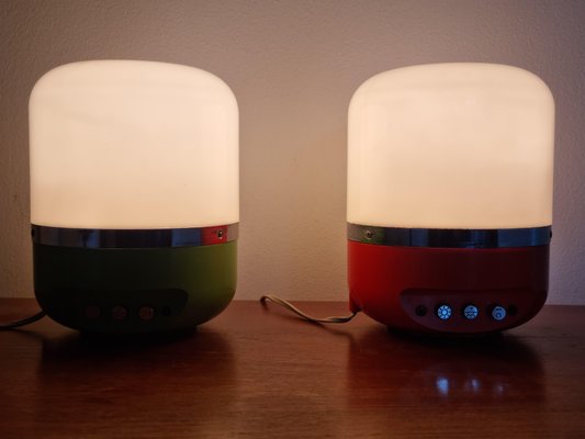 Mid-Century Table Lamps from Adriano Rampoldi, Italy, 1970s, Set of 2-TZ-1399373