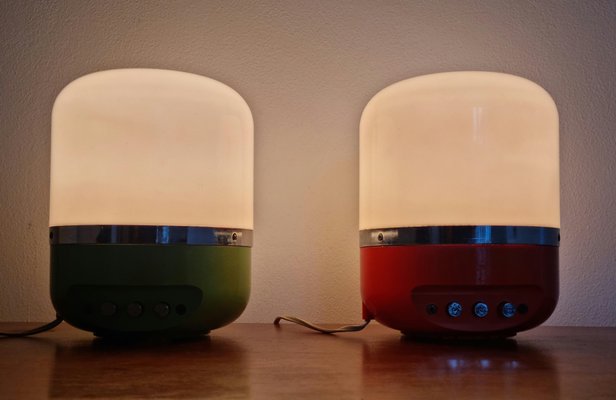 Mid-Century Table Lamps from Adriano Rampoldi, Italy, 1970s, Set of 2-TZ-1399373