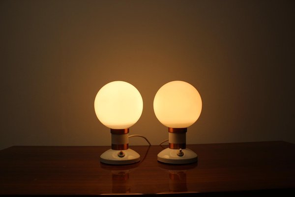 Mid-Century Table Lamps from Drukov, 1970s, Set of 2-TZ-1175499