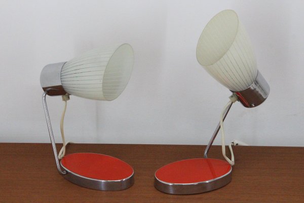 Mid-Century Table Lamps from Drupal, 1960s, Set of 2-TZ-686140