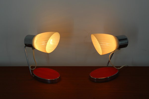 Mid-Century Table Lamps from Drupal, 1960s, Set of 2-TZ-686140