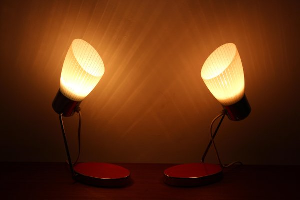 Mid-Century Table Lamps from Drupal, 1960s, Set of 2-TZ-686140