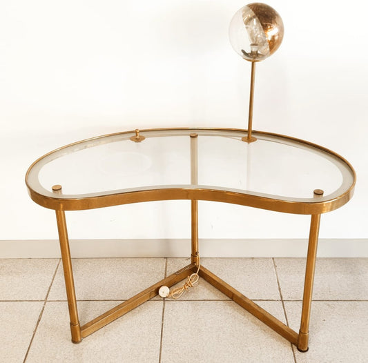 Mid-Century Table with Built-in Light