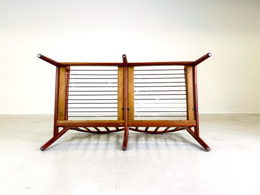 Mid-Century Teak 2-Seater Sofa by Svend Åge Madsen for Glostrup, 1960s-QDV-2032268