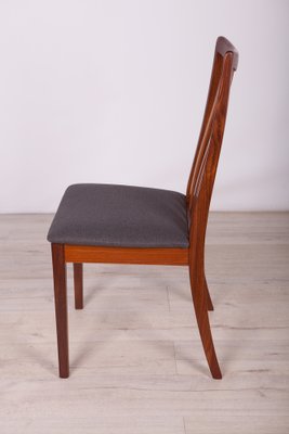 Mid-Century Teak and Fabric Dining Chairs by Leslie Dandy for G-Plan, 1960s, Set of 6-NIT-1152750