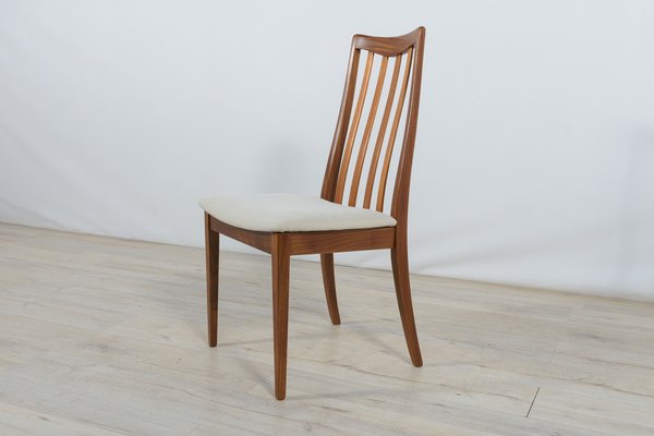 Mid-Century Teak and Fabric Dining Chairs by Leslie Dandy for G-Plan, 1960s, Set of 6-NIT-1371447