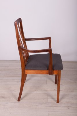 Mid-Century Teak and Fabric Dining Chairs by Leslie Dandy for G-Plan, 1960s, Set of 6-NIT-1152750