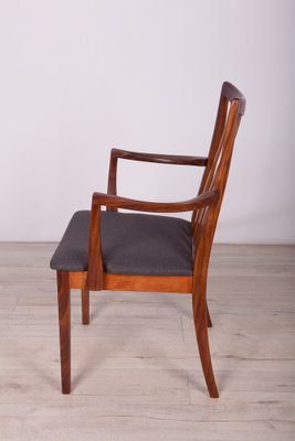 Mid-Century Teak and Fabric Dining Chairs by Leslie Dandy for G-Plan, 1960s, Set of 6-NIT-1152750