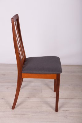 Mid-Century Teak and Fabric Dining Chairs by Leslie Dandy for G-Plan, 1960s, Set of 6-NIT-1152750