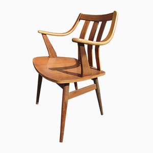 Mid-Century Teak Armchairs, 1960s, Set of 4-GJF-713698