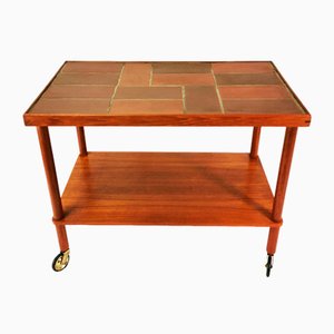 Mid-Century Teak Bar Table Denmark, 1960s-ZTG-1789104