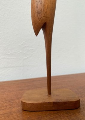 Mid-Century Teak Birds, 1960s, Set of 3-UAH-1271253