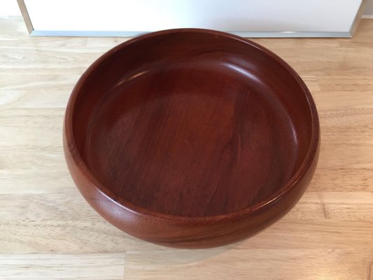 Mid-Century Teak Bowl, 1960s-WSA-831343