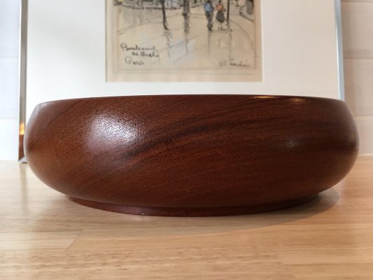 Mid-Century Teak Bowl, 1960s-WSA-831343