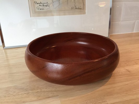 Mid-Century Teak Bowl, 1960s-WSA-831343