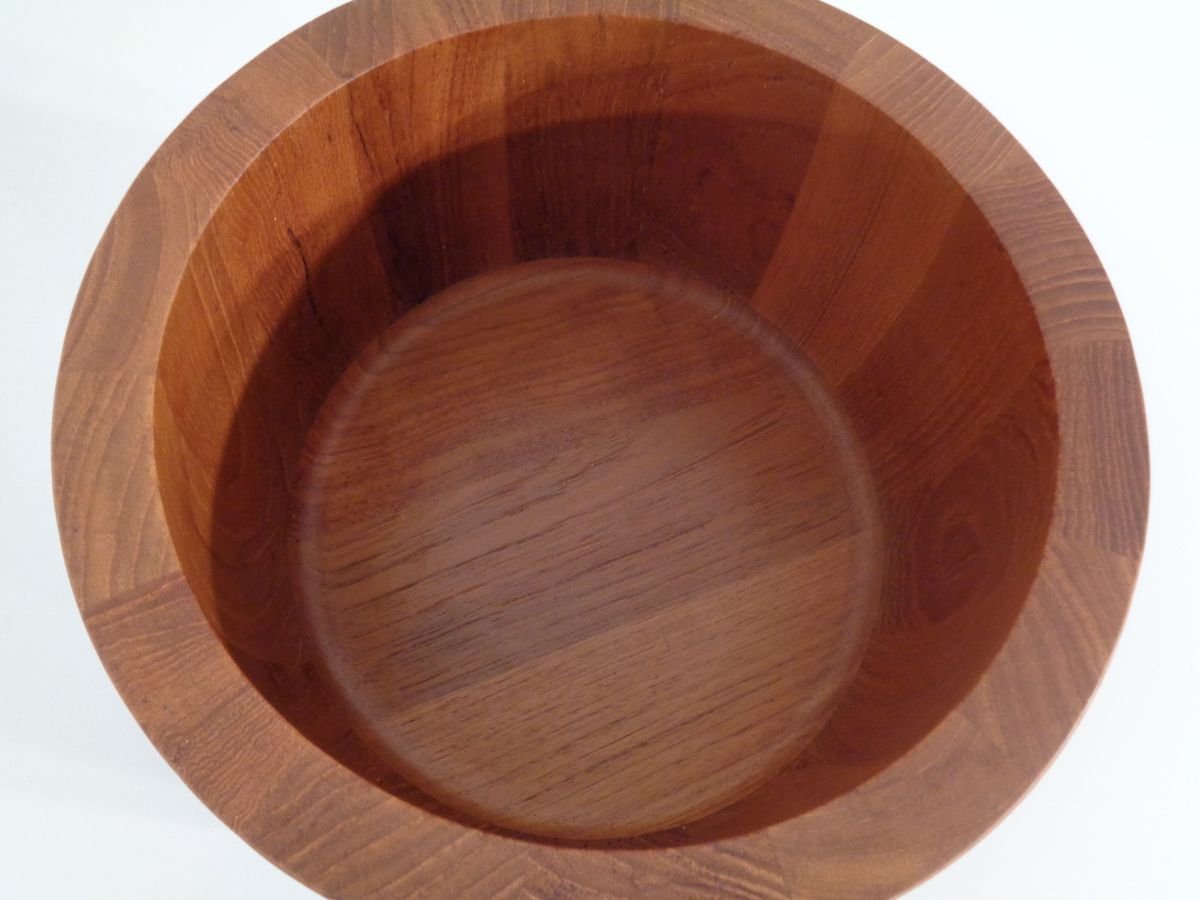 Mid-Century Teak Bowl by Richard Nissen for Nissen, 1960s