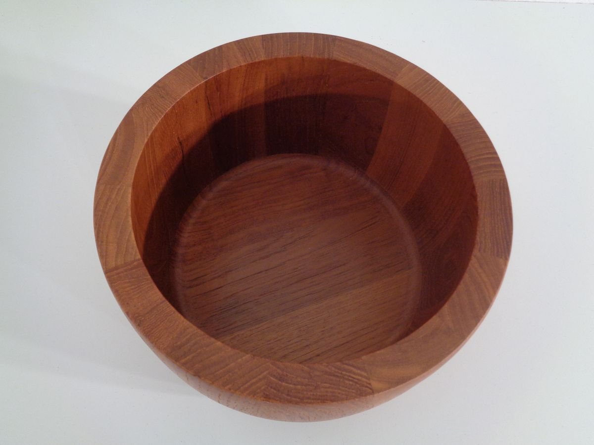 Mid-Century Teak Bowl by Richard Nissen for Nissen, 1960s