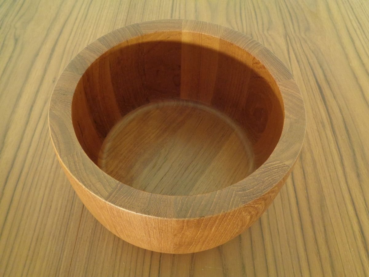 Mid-Century Teak Bowl by Richard Nissen for Nissen, 1960s