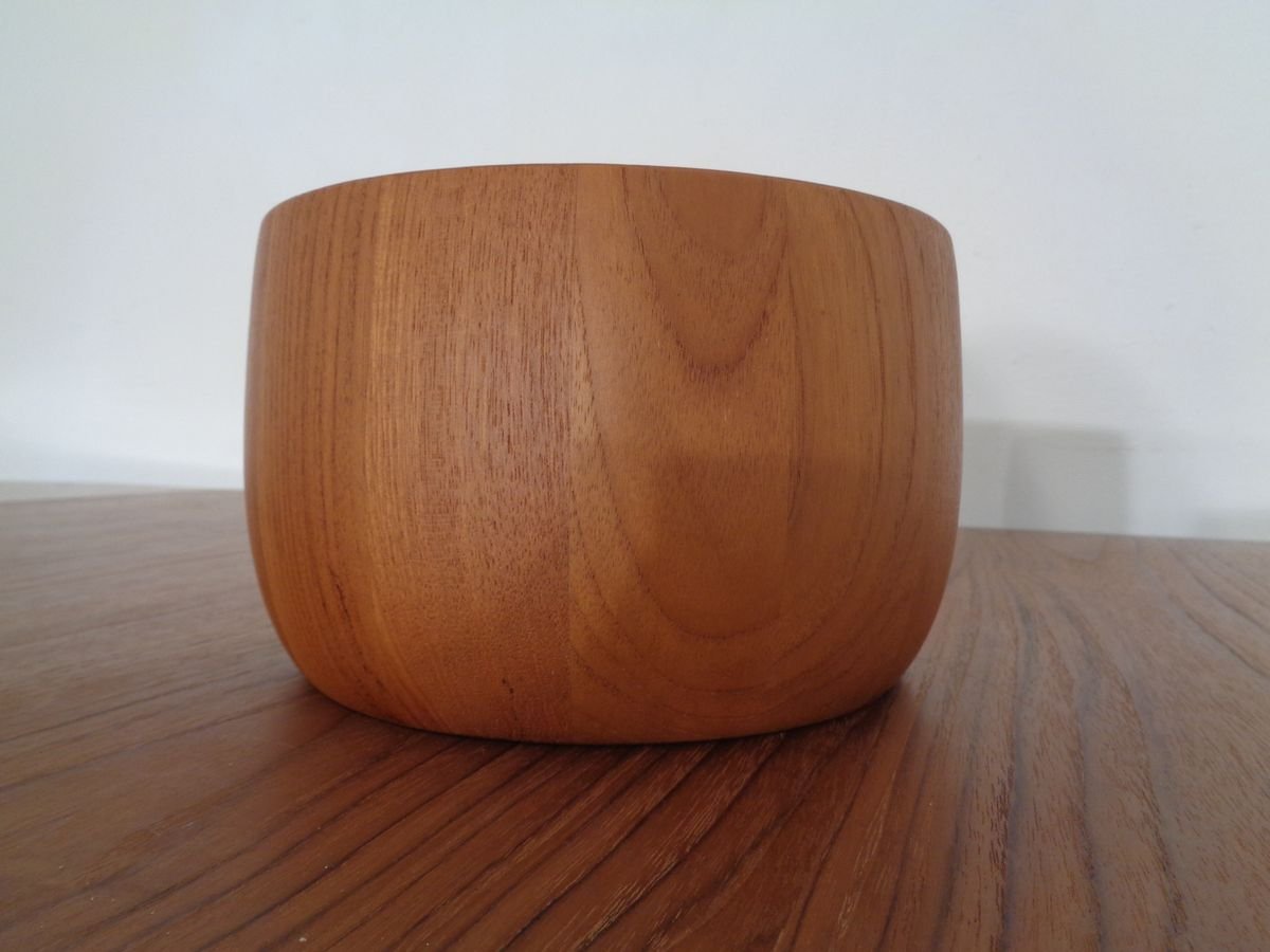 Mid-Century Teak Bowl by Richard Nissen for Nissen, 1960s