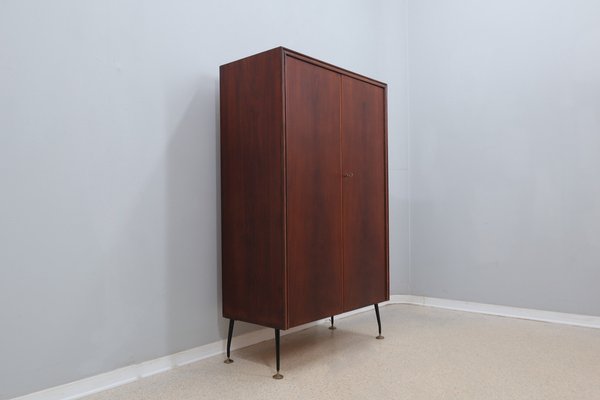 Mid-Century Teak Cabinet Bar, 1950s-ZQ-1805161