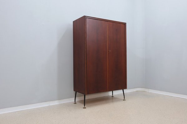 Mid-Century Teak Cabinet Bar, 1950s-ZQ-1805161