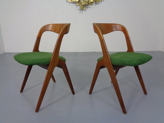 Mid-Century Teak Chairs from Vamo Sondeborg, 1960s, Set of 2-RDW-1063947