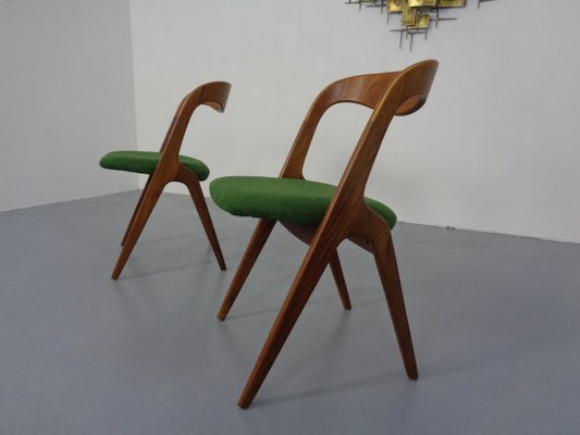 Mid-Century Teak Chairs from Vamo Sondeborg, 1960s, Set of 2-RDW-1063947