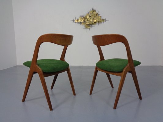 Mid-Century Teak Chairs from Vamo Sondeborg, 1960s, Set of 2-RDW-1063947