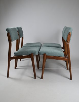 Mid-Century Teak Chairs, Set of 4-ZGY-2038031